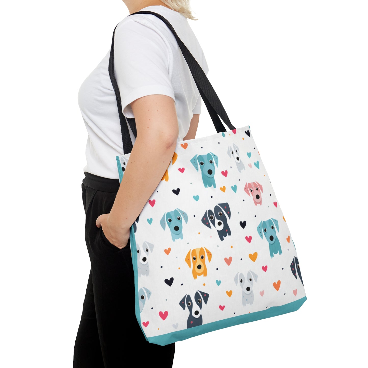 Icons | Hearts & Dogs | Tote Bag - Pup Culture Designs