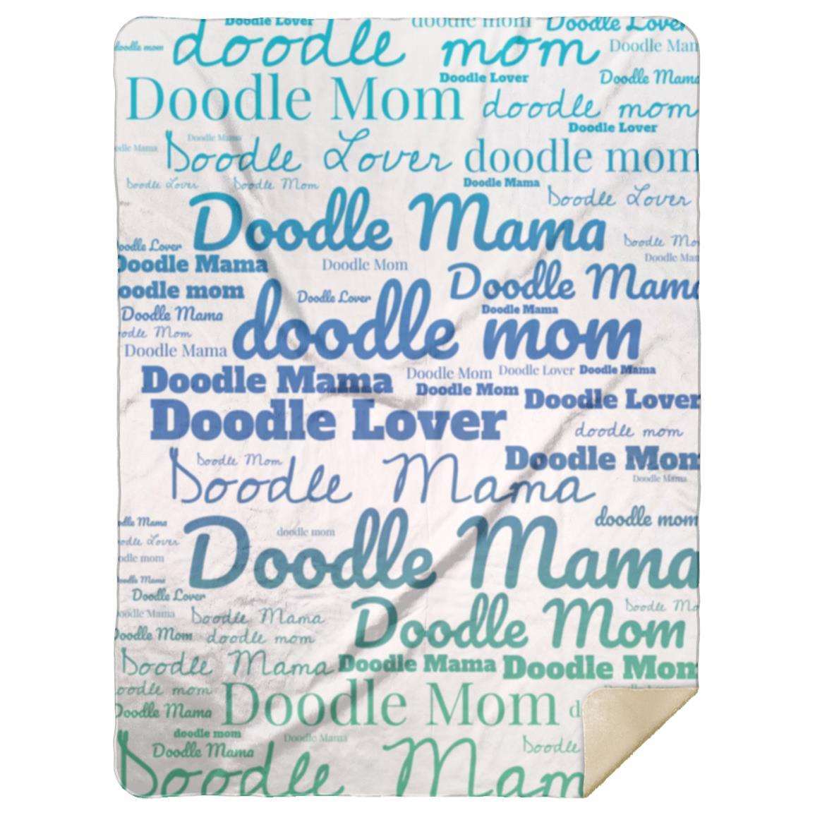 YOUR CHOICE OF BREED Word Art Premium Sherpa Blanket - your-choice-breed-word-art-premium-sherpa-blanket