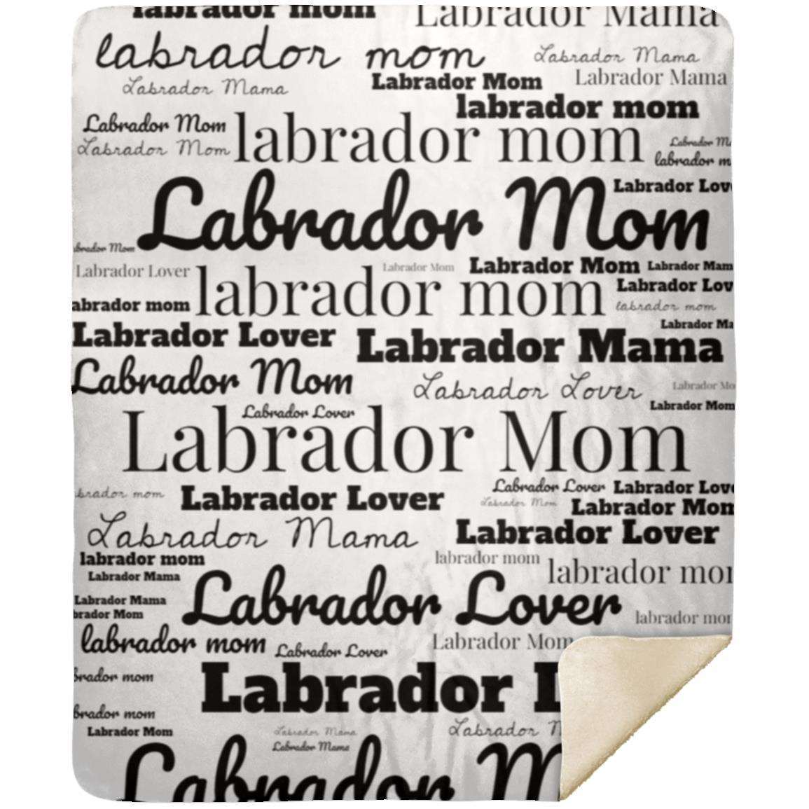YOUR CHOICE OF BREED Word Art Premium Sherpa Blanket - your-choice-breed-word-art-premium-sherpa-blanket