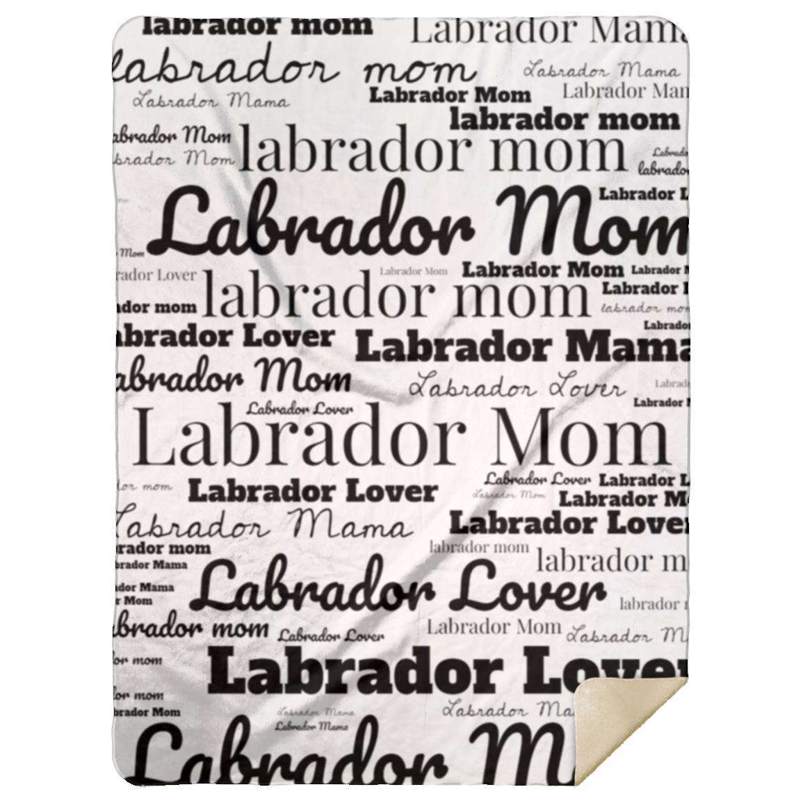 YOUR CHOICE OF BREED Word Art Premium Sherpa Blanket - your-choice-breed-word-art-premium-sherpa-blanket
