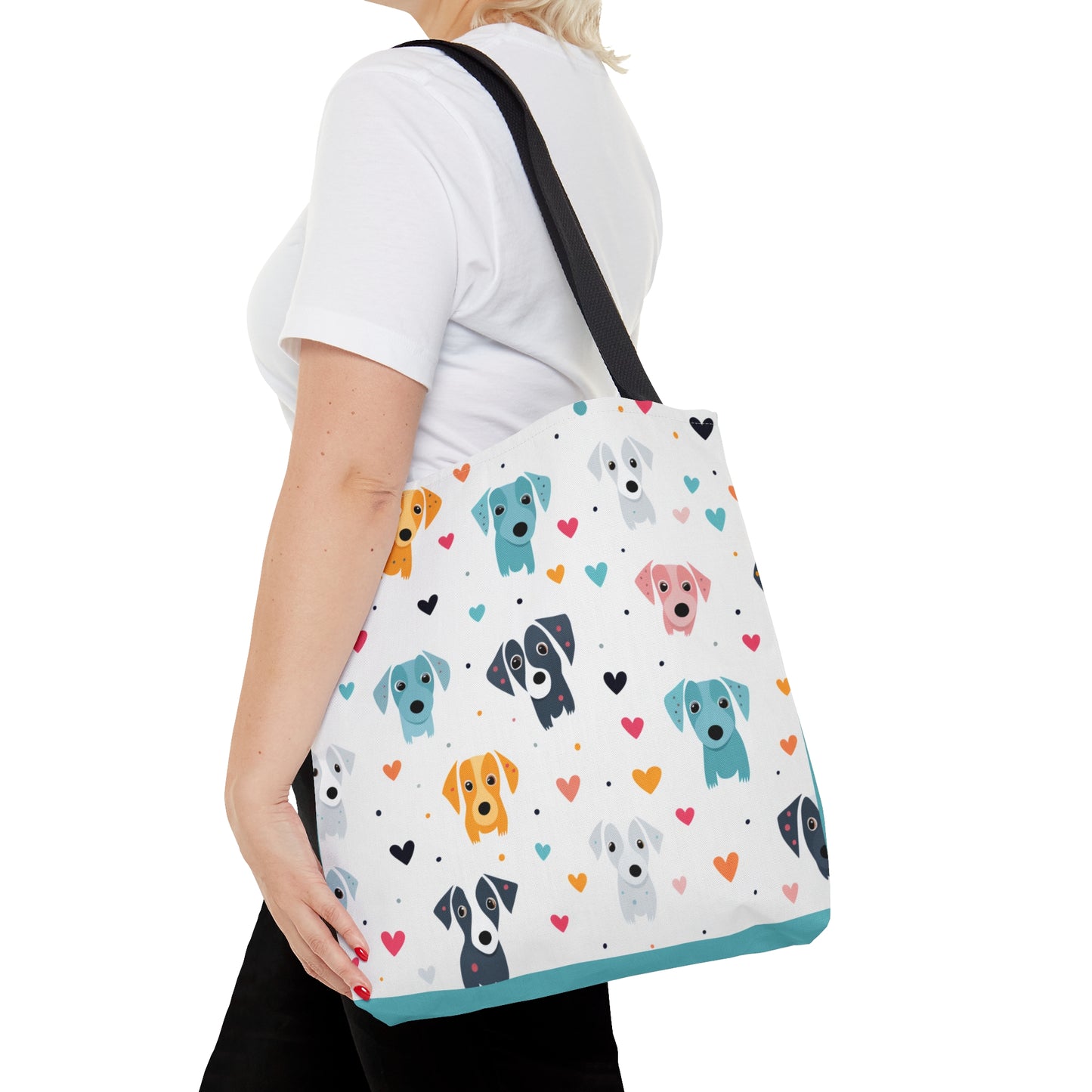 Icons | Hearts & Dogs | Tote Bag - Pup Culture Designs