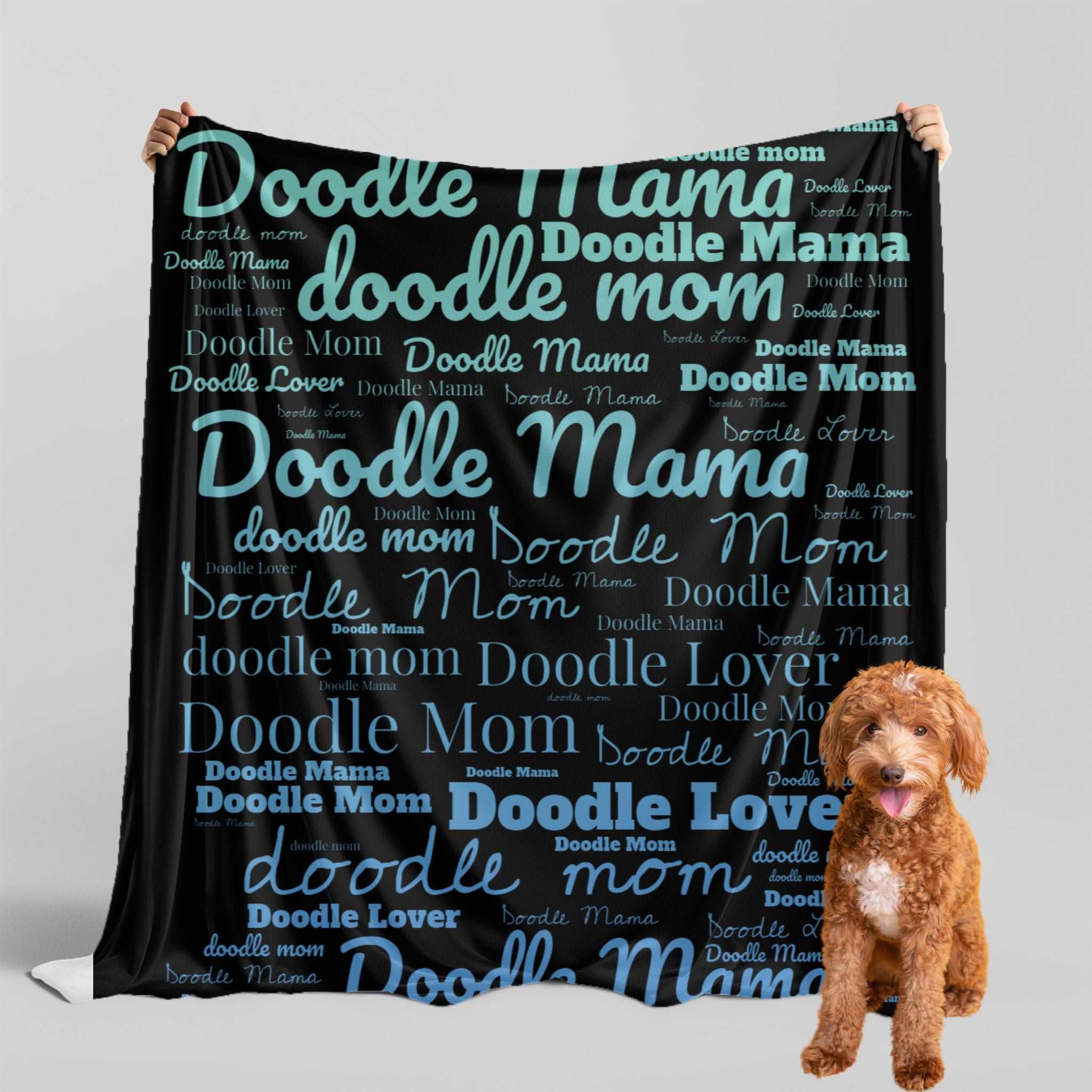 YOUR CHOICE OF BREED Word Art Premium Sherpa Blanket - your-choice-breed-word-art-premium-sherpa-blanket