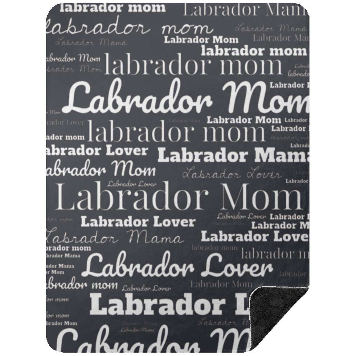 YOUR CHOICE OF BREED Word Art Premium Sherpa Blanket - your-choice-breed-word-art-premium-sherpa-blanket