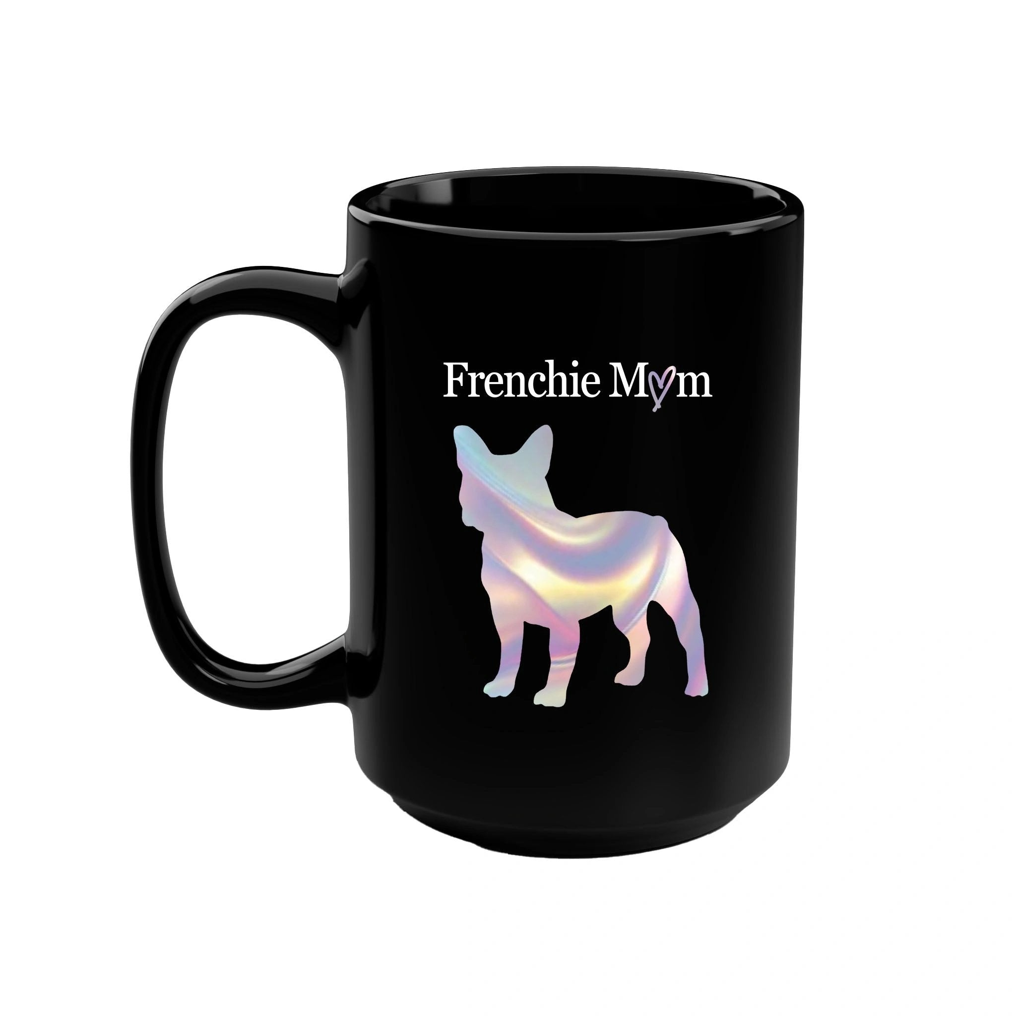 Custom Breed Mom Dog Silhouette Ceramic 15 Ounce Coffee Mug - custom-breed-mom-dog-silhouette-ceramic-15-ounce-coffee-mug
