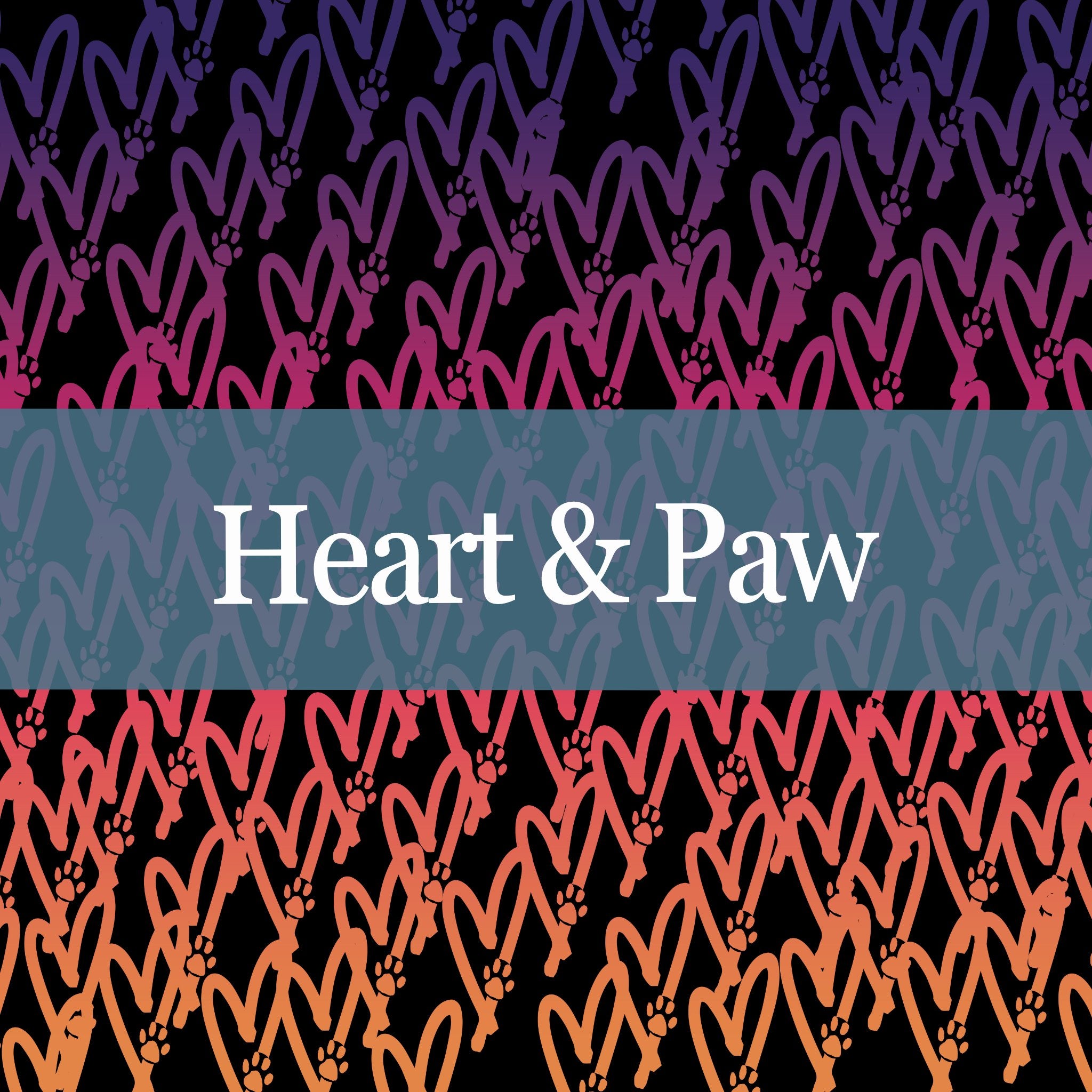 Heart & Paw Print