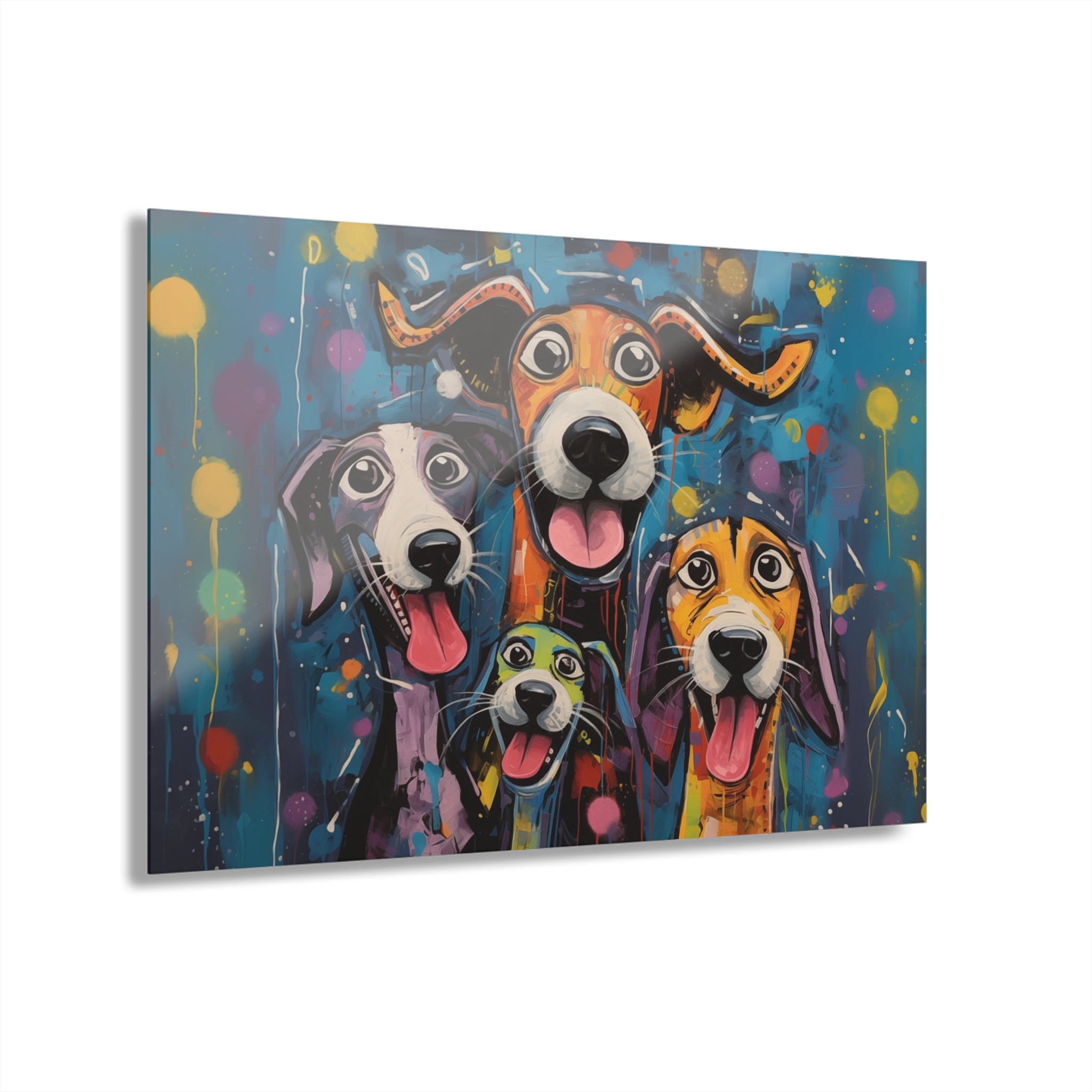 Happy Dogs Acrylic Prints (French Cleat Hanging) - happy-dogs-acrylic-prints-french-cleat-hanging