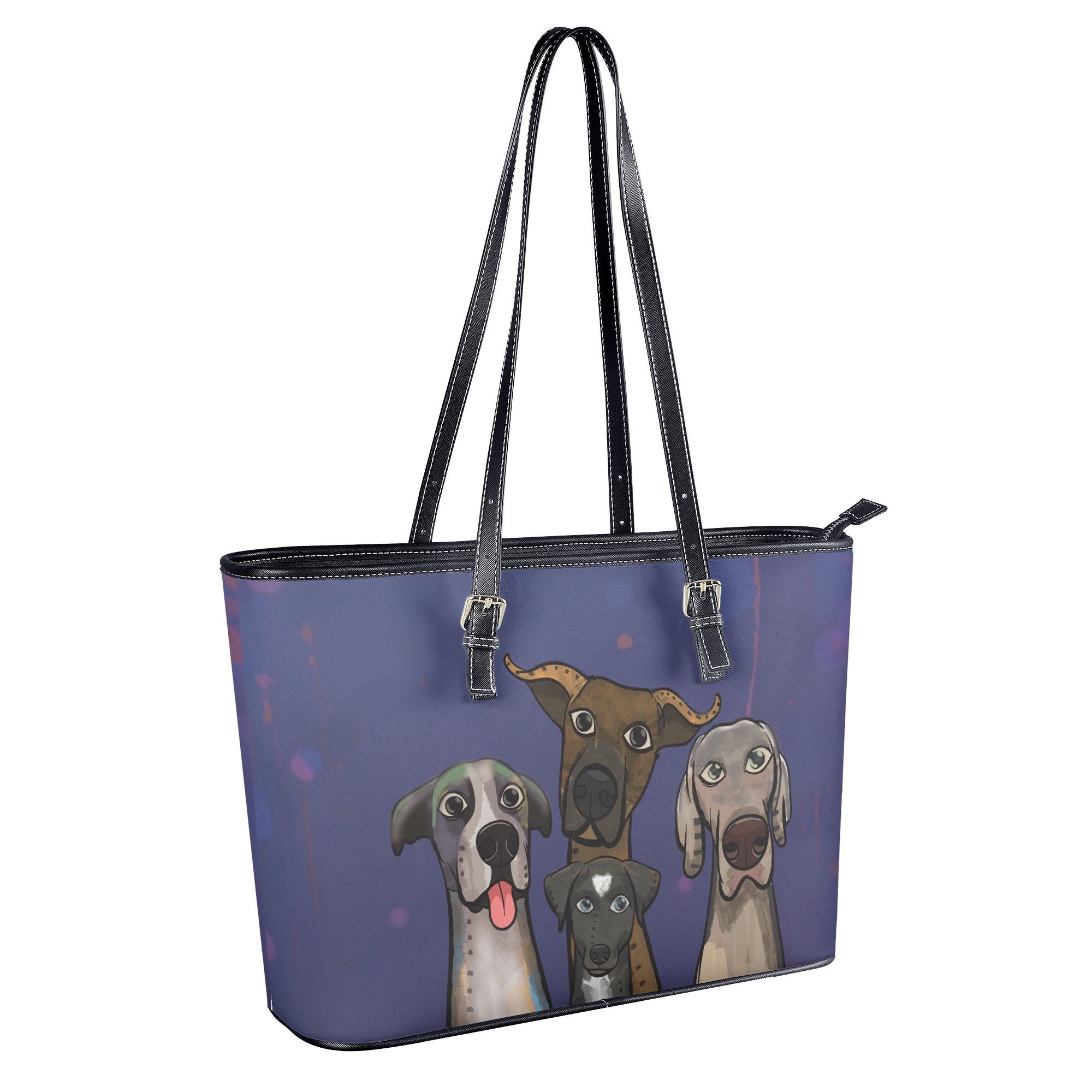 Animate Your Dogs | Custom Dog Characters Durable Handbag with Adjustable Strap