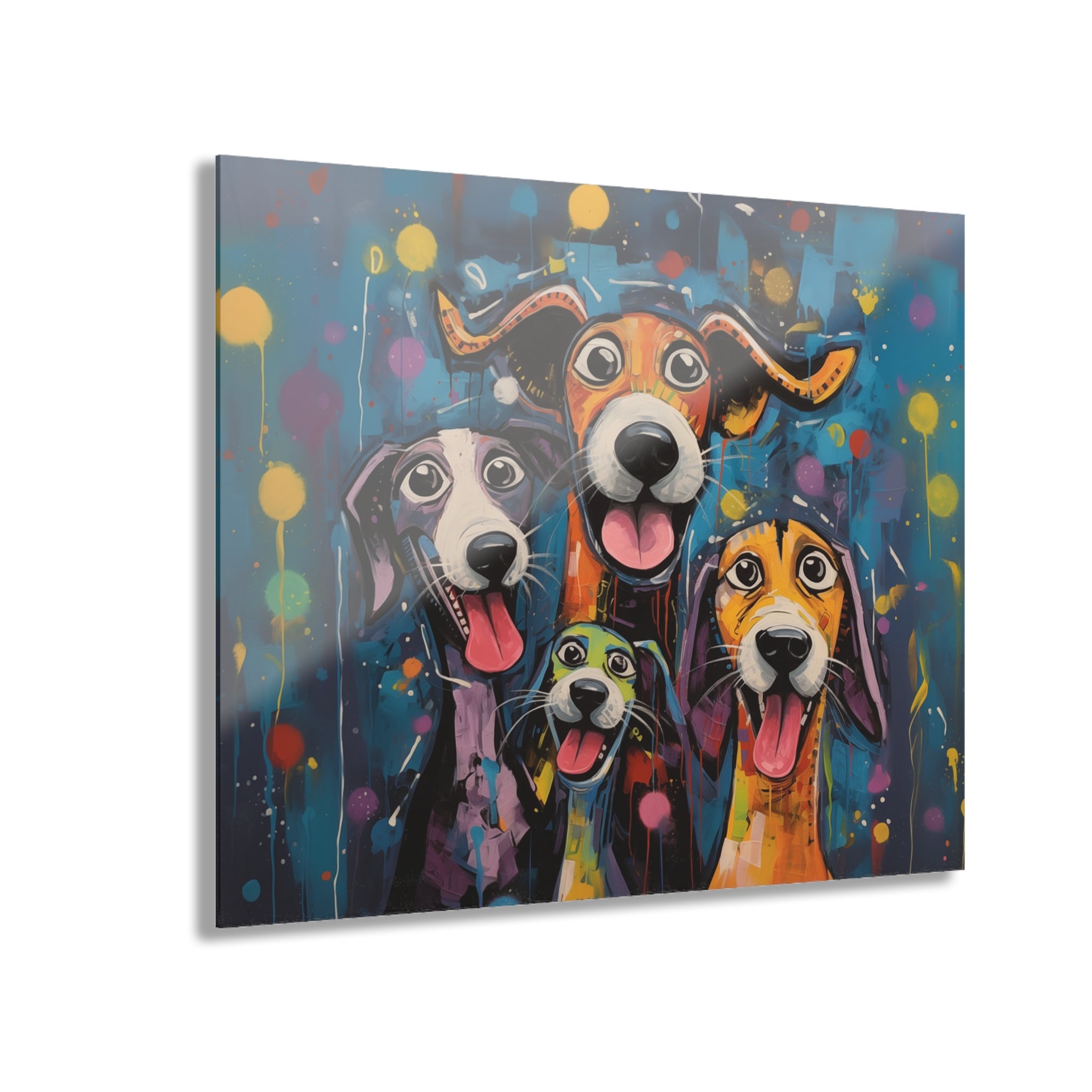 Happy Dogs Acrylic Prints (French Cleat Hanging) - happy-dogs-acrylic-prints-french-cleat-hanging