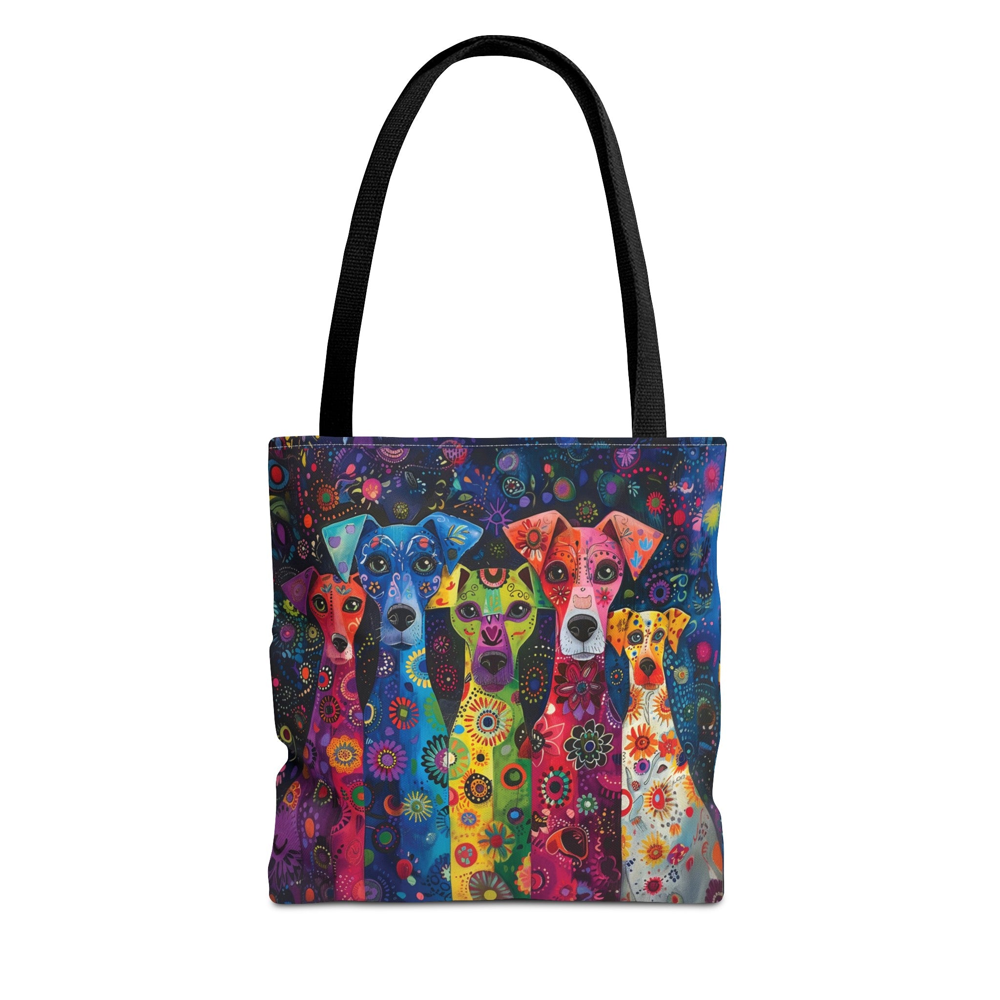 Exotic Whimsical Dog Art Tote Bag - exotic-whimsical-dog-art-tote-bag